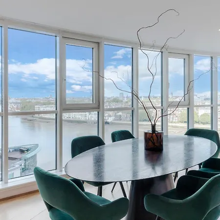 Best Thames View In Town! Large Luxxe Nomad Design Family Home Londres Habitación foto