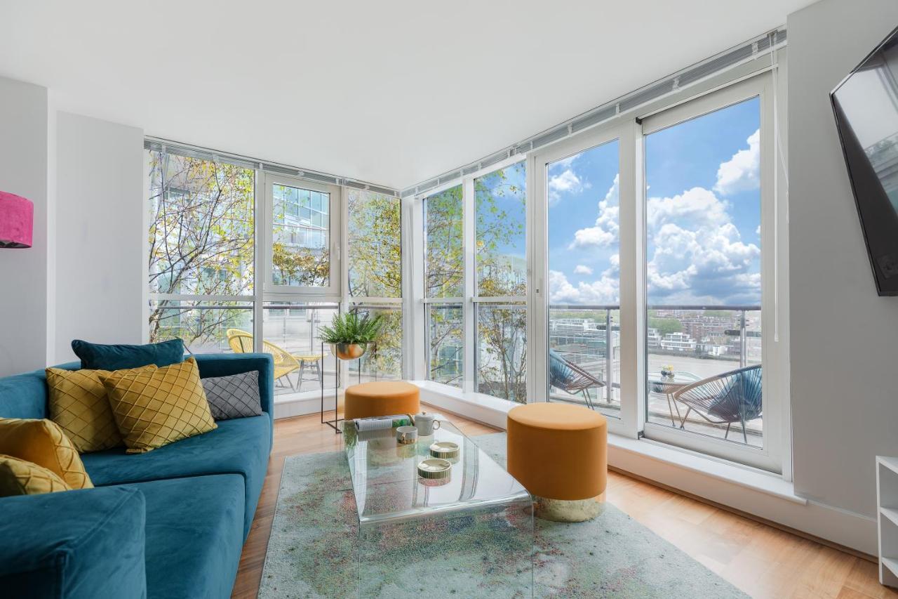 Apartment Thames View In Town! Large Luxxe Nomad Design Family *