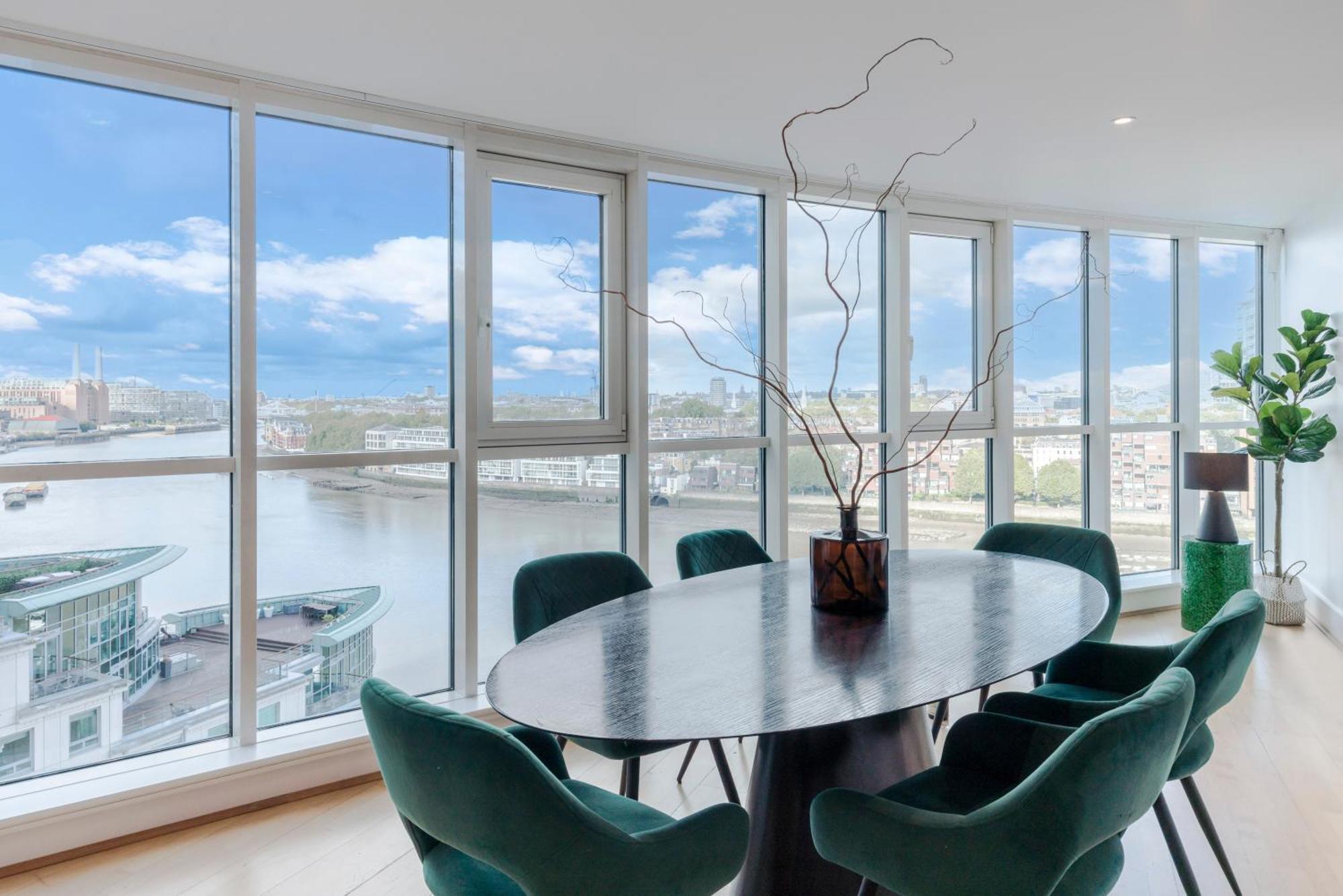 Thames View In Town! Large Luxxe Nomad Design Family London