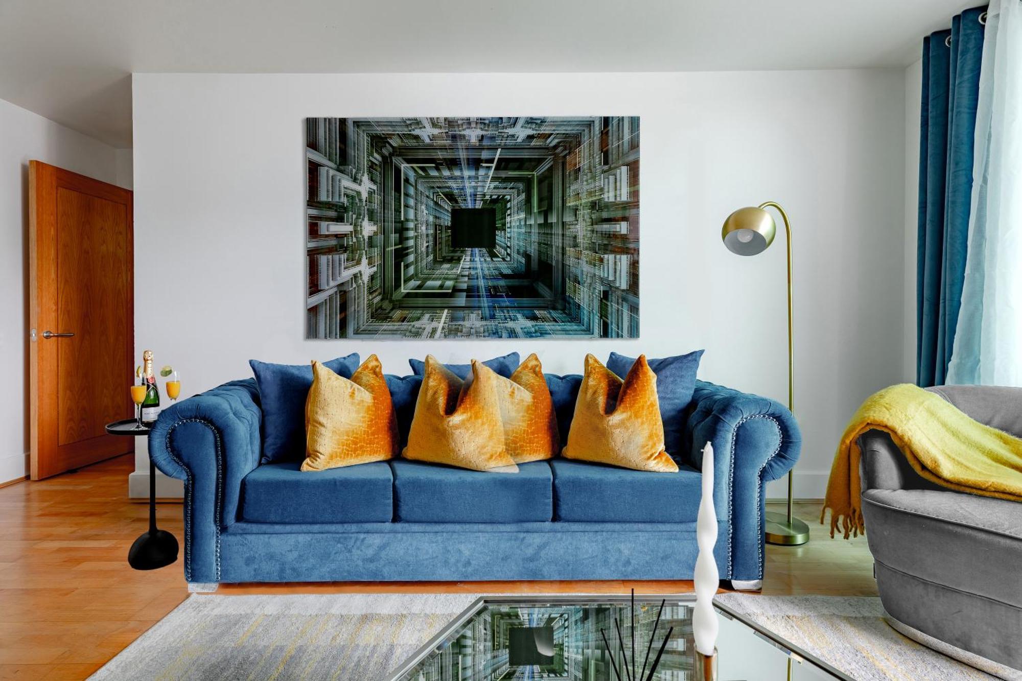 Thames View In Town! Large Luxxe Nomad Design Family Апартаменты